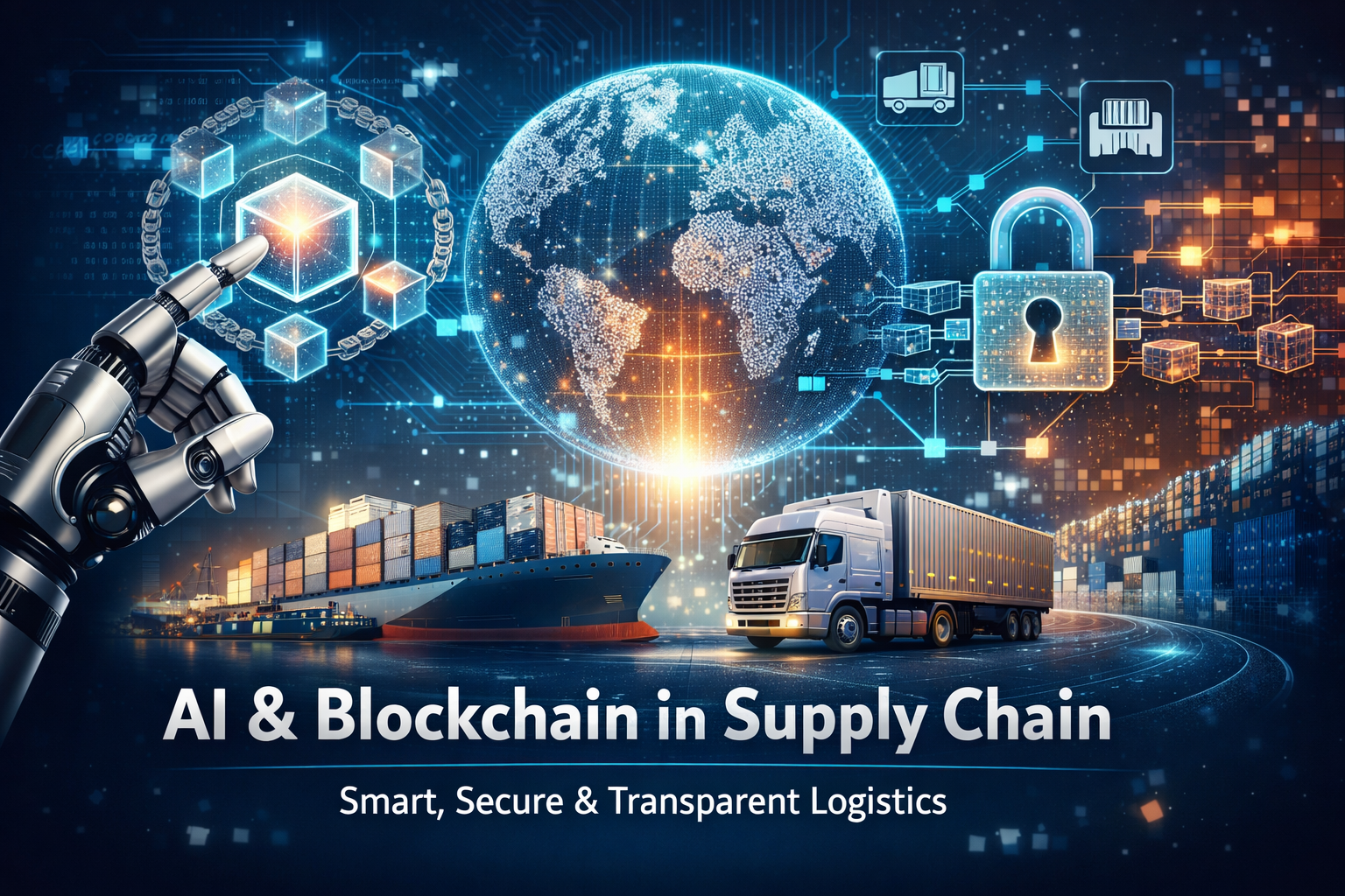 AI-Enabled Supply Chains with Blockchain Implementation: The Future of Smart Logistics